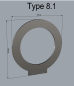 Preview: Light-Blade Type 8.1 inkl. Halter (55mm Aufnahme)